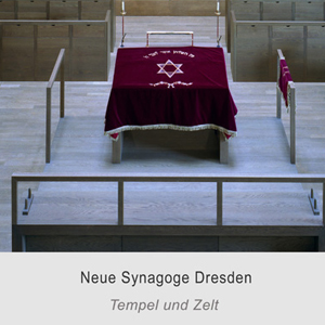 Neue Synagoge Dresden - Informationstafel